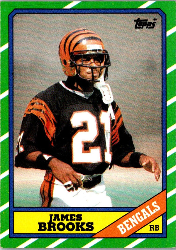 1986 Topps James Brooks #256 EX-MT