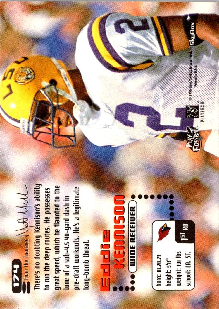 1996 SkyBox Impact Eddie Kennison
