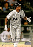 2015 Stadium Club Black and White Orange Foil Dayan Viciedo #229