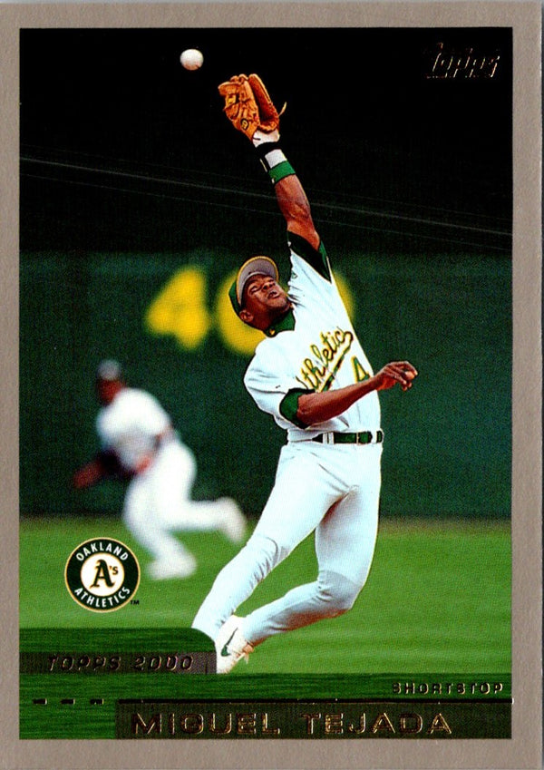 2000 Topps Miguel Tejada #187