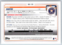 2020 Bowman Alex Santos #BD-139