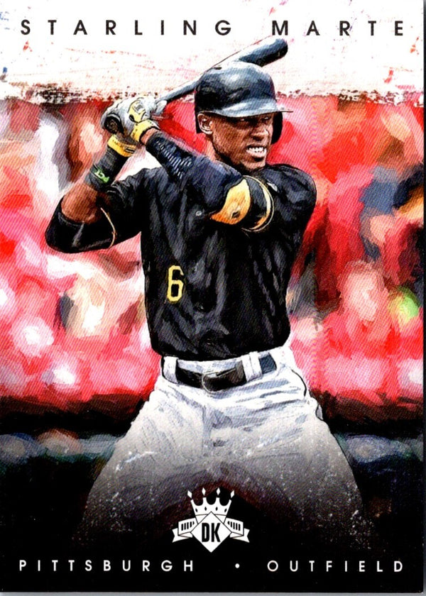 2016 Panini Diamond Kings Starling Marte #98