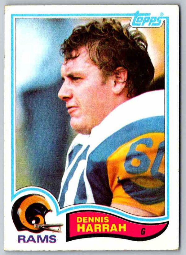 1982 Topps Dennis Harrah #378