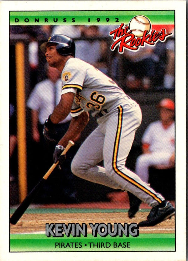 1992 Donruss The Rookies Kevin Young #129 Rookie