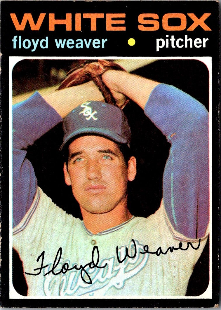 1971 Topps Floyd Weaver