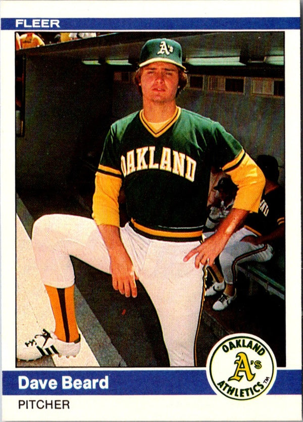 1984 Fleer Dave Beard #438