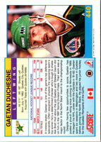 1991 Score Canadian Gaetan Duchesne #440