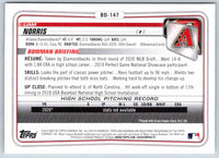 2020 Bowman Liam Norris #BD-147