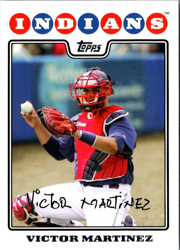 2008 Topps Victor Martinez #54