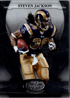 2008 Leaf Certified Materials Steven Jackson #132