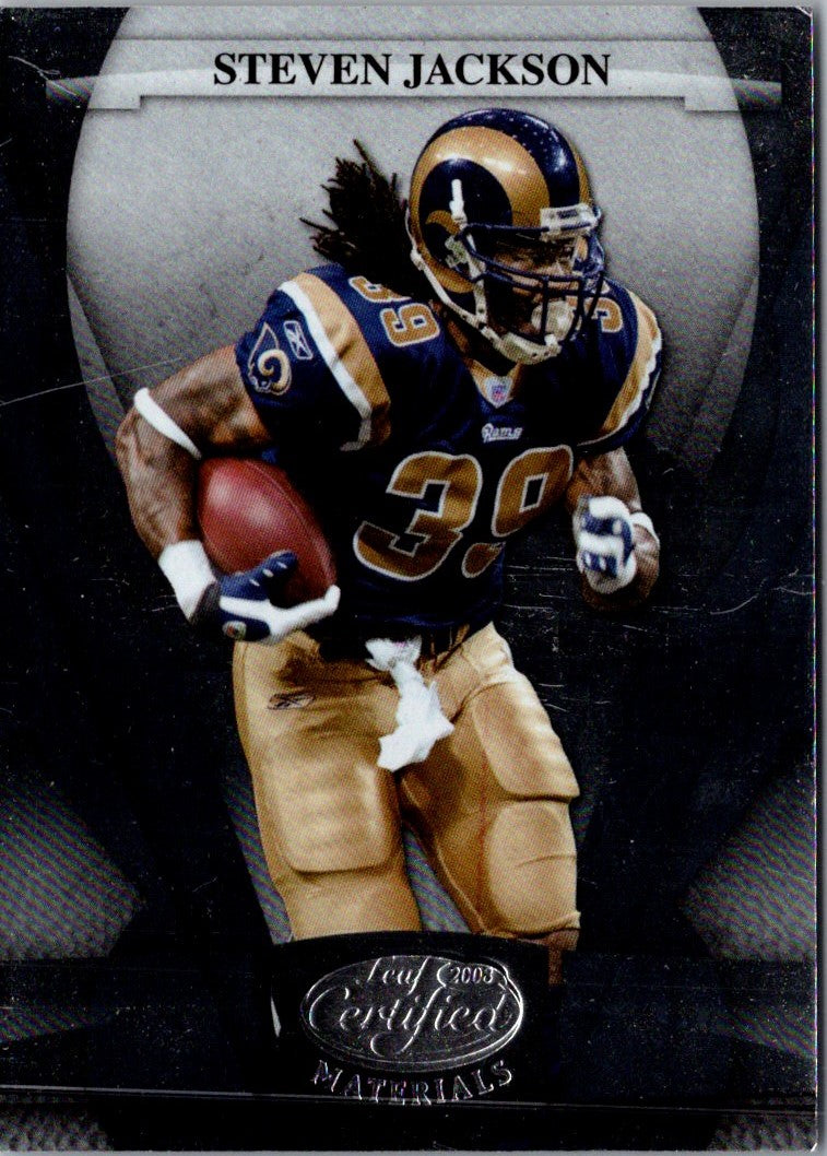 2008 Leaf Certified Materials Steven Jackson