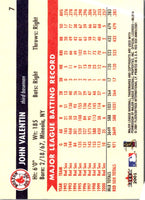 2001 Fleer Boston Red Sox 100th Anniversary John Valentin #7