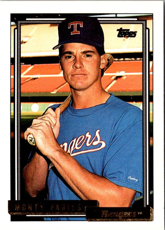 1992 Topps Monty Fariss #138