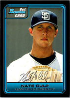 2006 Bowman Chrome Draft Picks & Prospects Nate Culp #DP20