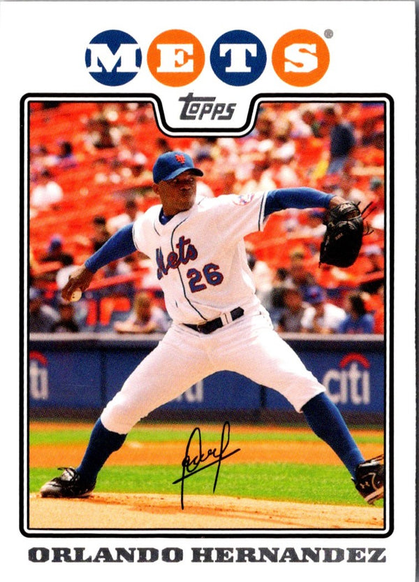 2008 Topps Orlando Hernandez #49