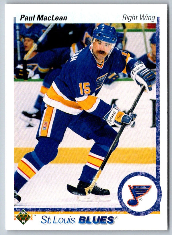 1990 Upper Deck Paul MacLean #330