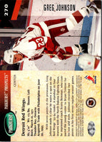 1993 Parkhurst Emerald Ice Greg Johnson #270