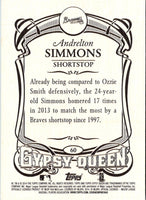2014 Topps Gypsy Queen Andrelton Simmons #60