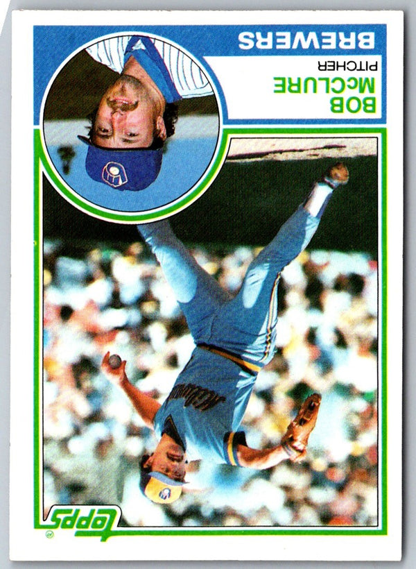 1983 Topps Bob McClure #62