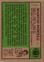1984 Topps Marvin Powell #154