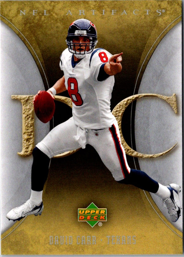 2007 Upper Deck Artifacts David Carr #41