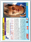 1991 Score Canadian Curtis Joseph