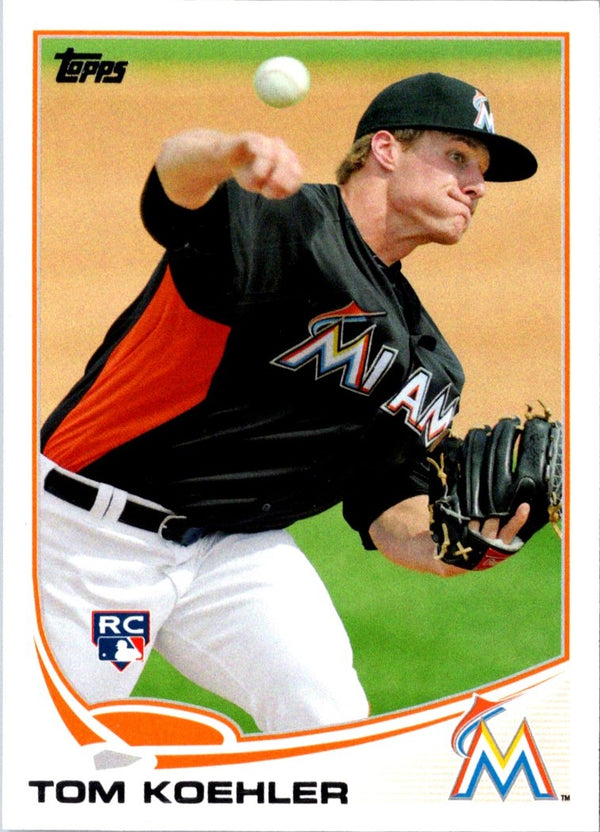 2013 Topps Tom Koehler #392 Rookie