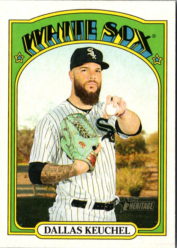 2021 Topps Heritage Dallas Keuchel #80