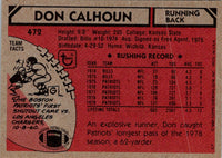 1980 Topps Don Calhoun #472 NM-MT