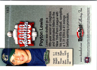 2000 Team Best Rookies Peyton Lewis #163
