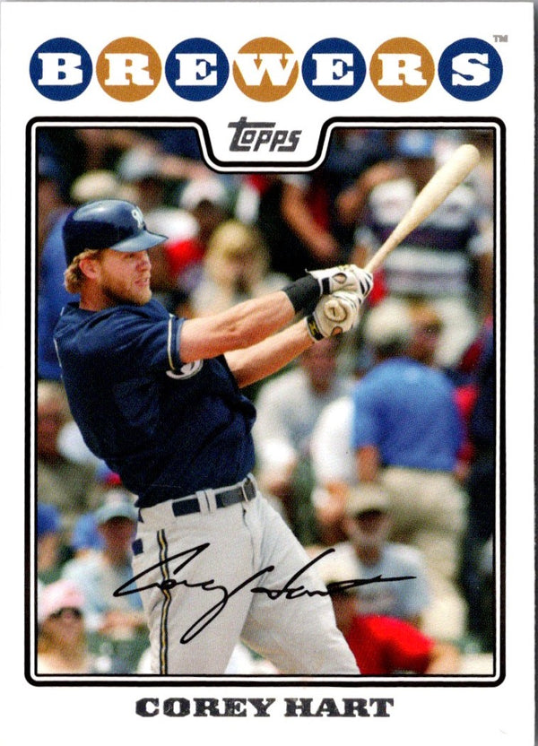 2008 Topps Corey Hart #42