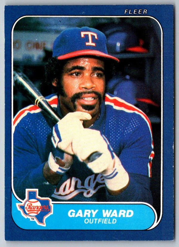 1986 Fleer Gary Ward #575