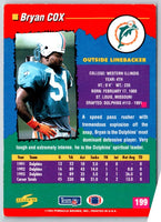 1994 Score Bryan Cox #199