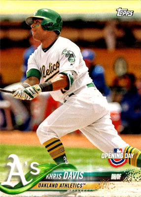 2018 Topps Opening Day Khris Davis #76