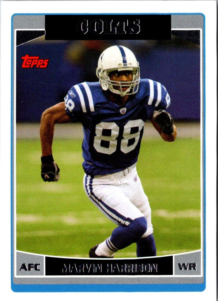 2006 Topps Indianapolis Colts Marvin Harrison