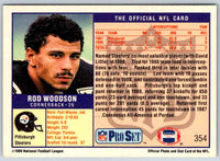 1989 NFL Proset Rod Woodson #354