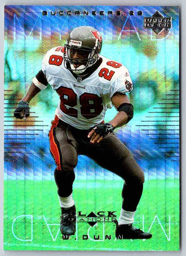 1999 Upper Deck Black Diamond Warrick Dunn #M10