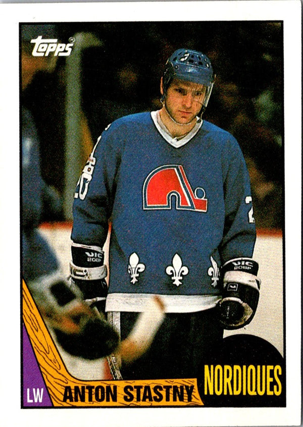1987 Topps Anton Stastny #185