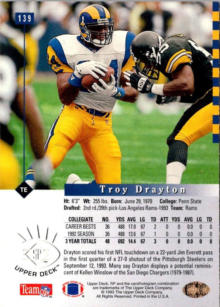 1993 SP Troy Drayton