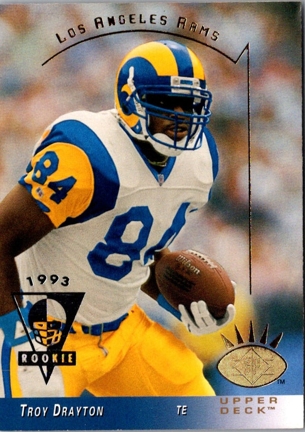 1993 SP Troy Drayton #139 Rookie