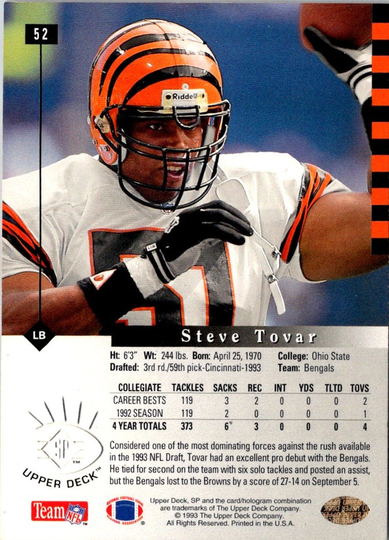 1993 SP Steve Tovar