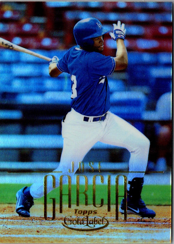 2002 Topps Gold Label Jose Garcia #28 Rookie