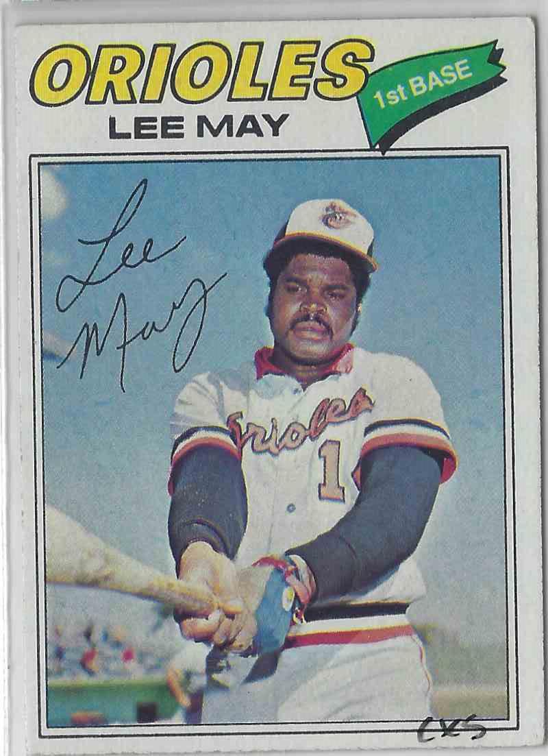 1977 Topps Lee May