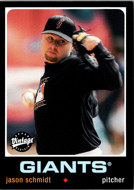 2002 Upper Deck Vintage Jason Schmidt #203
