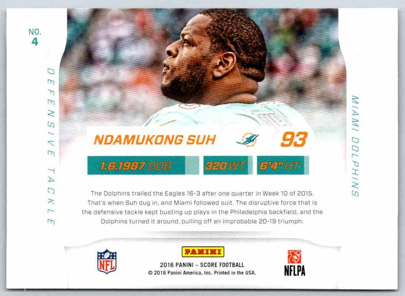 2016 Score Ndamukong Suh