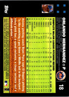 2007 Topps Orlando Hernandez #18