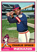 1976 Topps Charlie Spikes