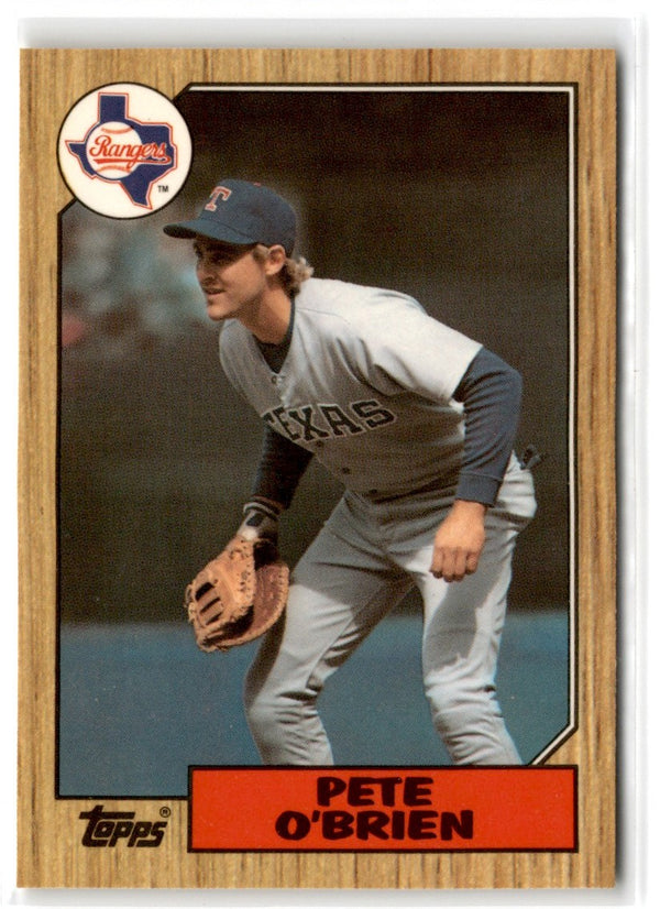 1987 Topps Pete O'Brien #17