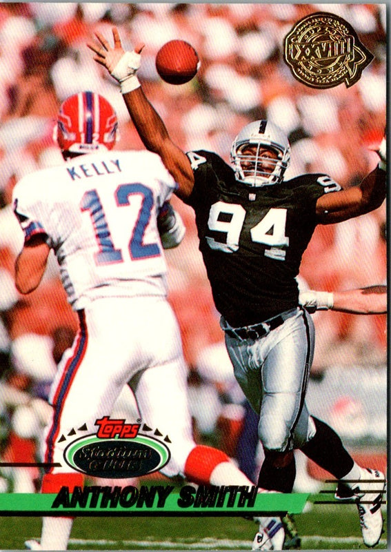 1993 Stadium Club Super Teams Bowl Anthony Smith #183