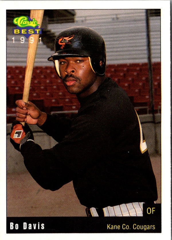 1991 Classic Best Kane County Cougars Bo Davis #21